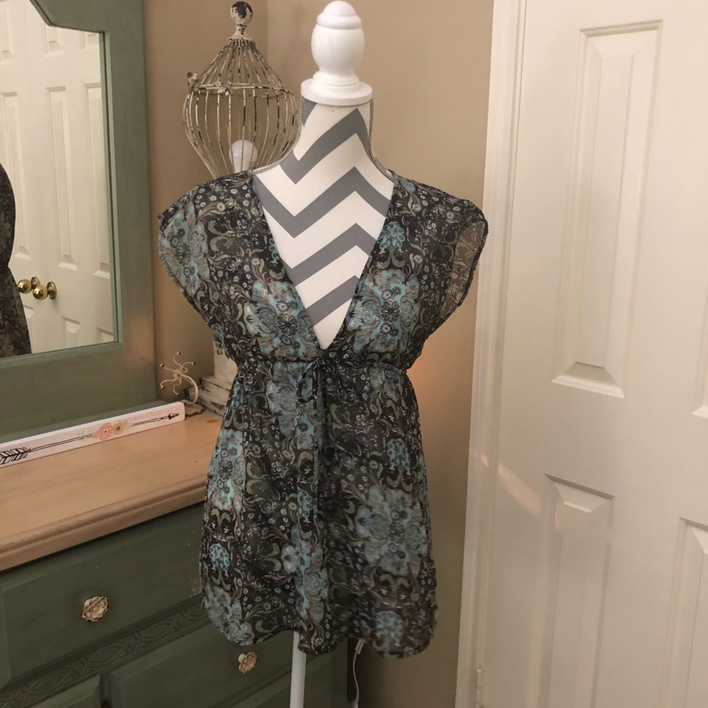 Print blouse